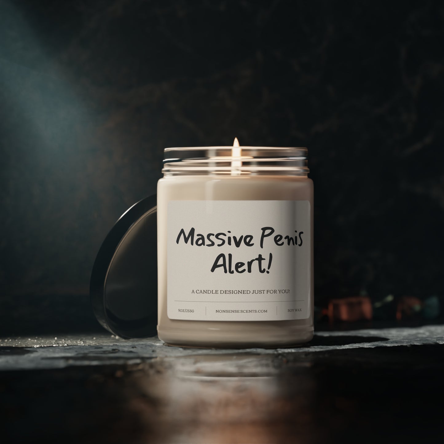 "Massive Penis Alert!" Scented Candle