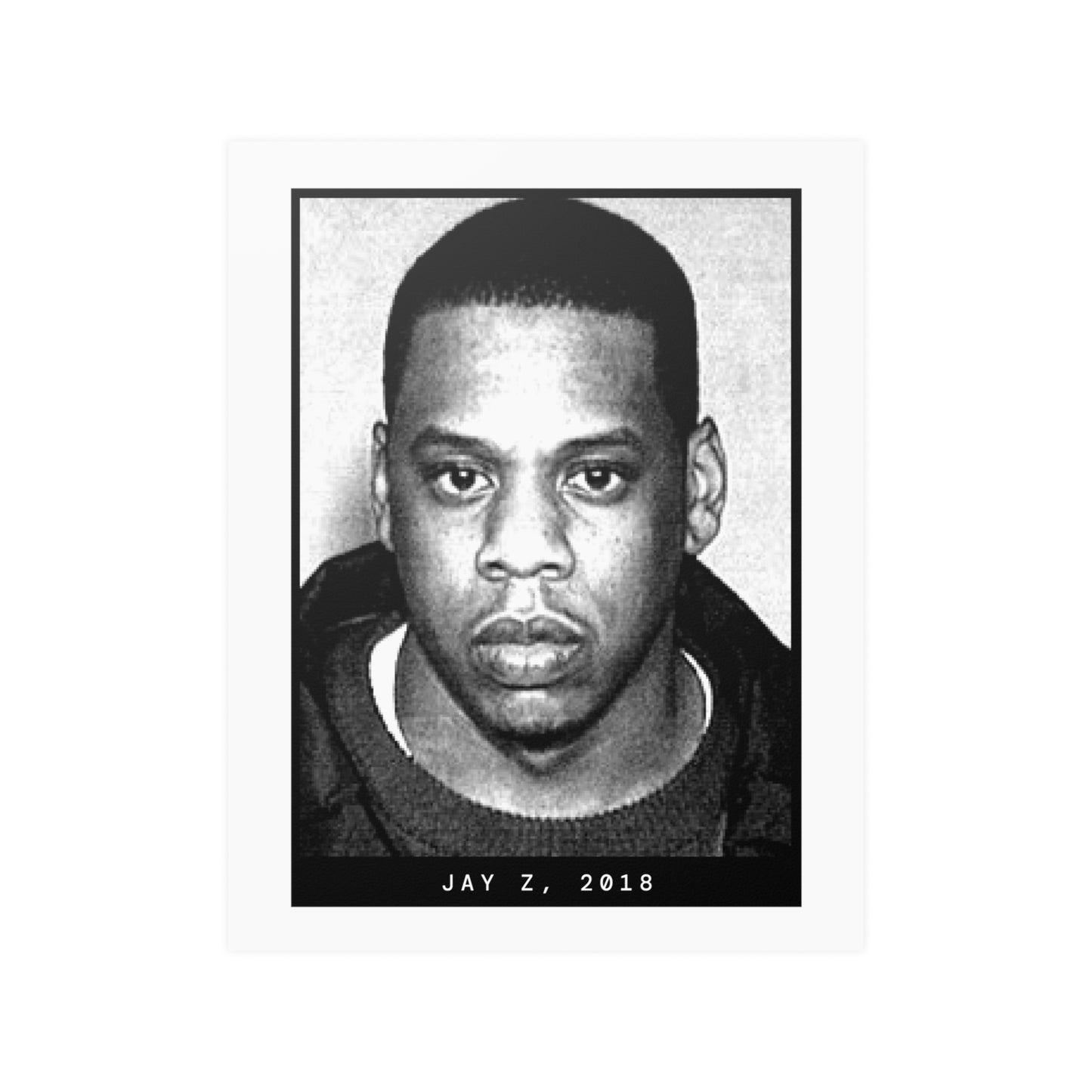 Jay Z, 2018 Rapper Mugshot Poster