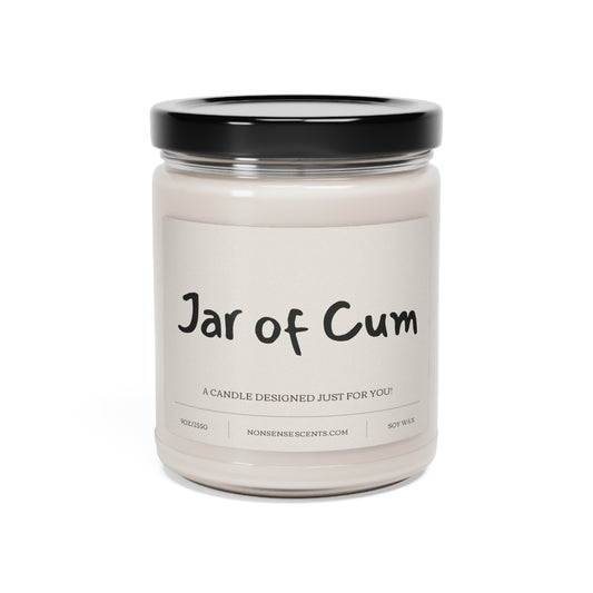 "Jar Of Cum" Scented Candle