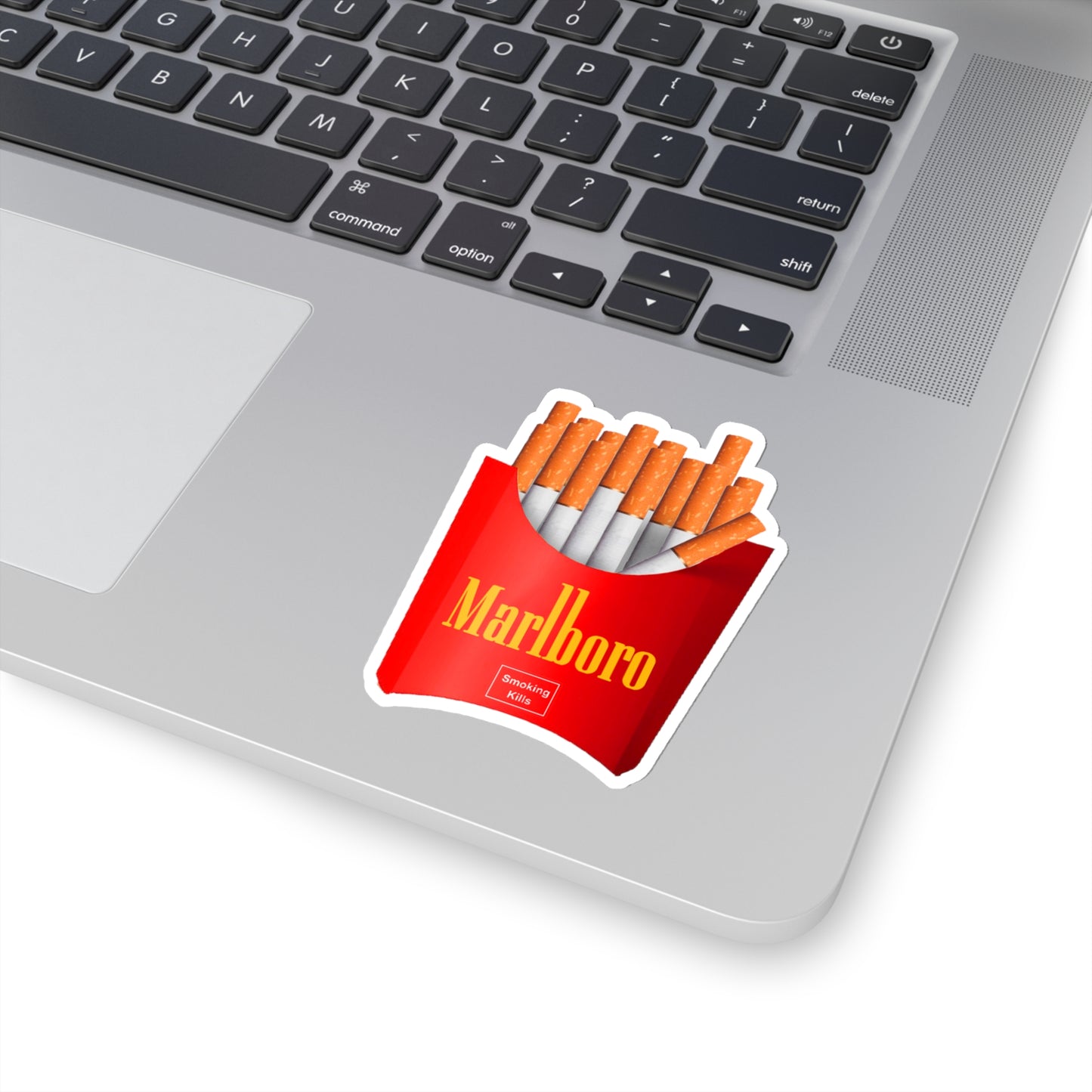 Marlboro Meal, Fast Food Cigarettes Sticker