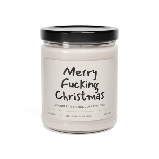 "Merry Fucking Christmas" Scented Candle