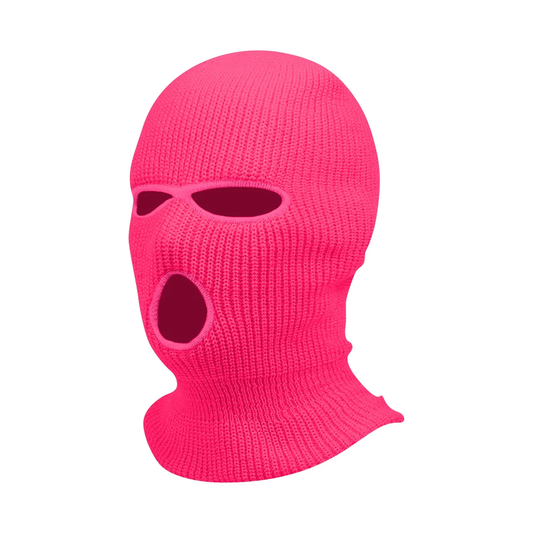 Hyper Pink Skimask Balaclava