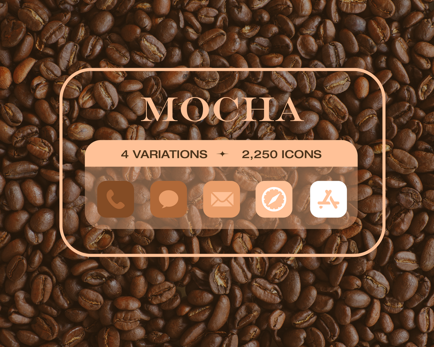 Mocha App Icon Pack for iOS